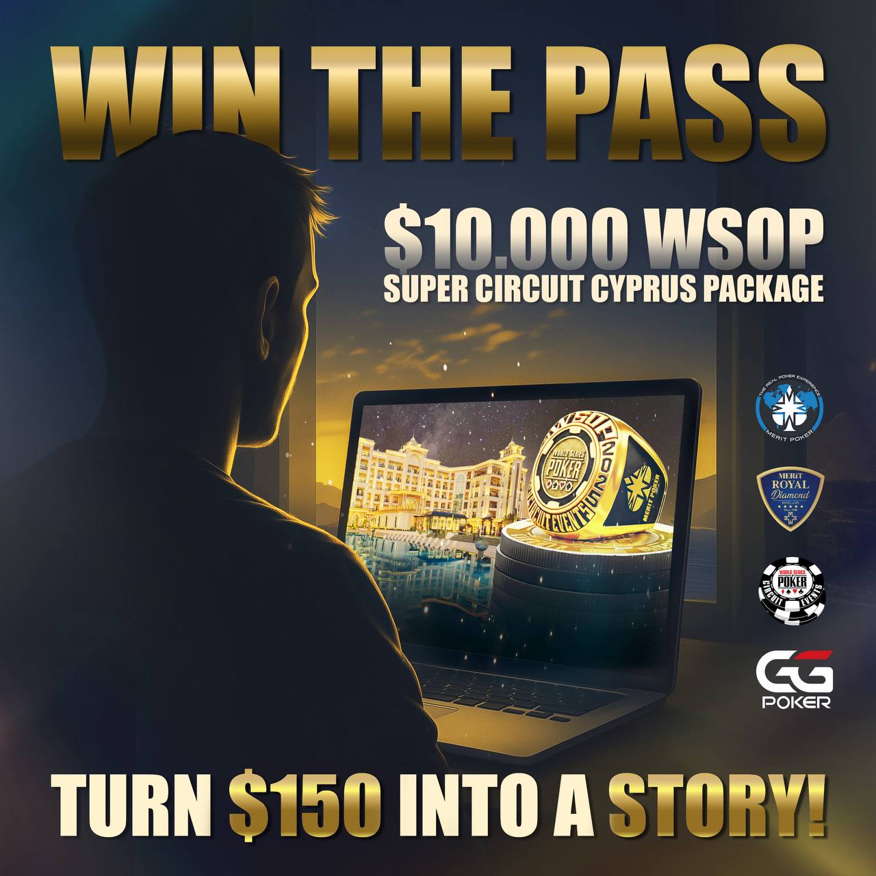QUALIFY ONLINE ON WSOP SUPER CIRCUIT CYPRUS