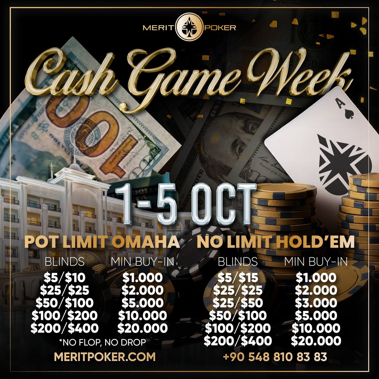 FINAL CASH GAME WEEK BEFORE THE CIRCUIT