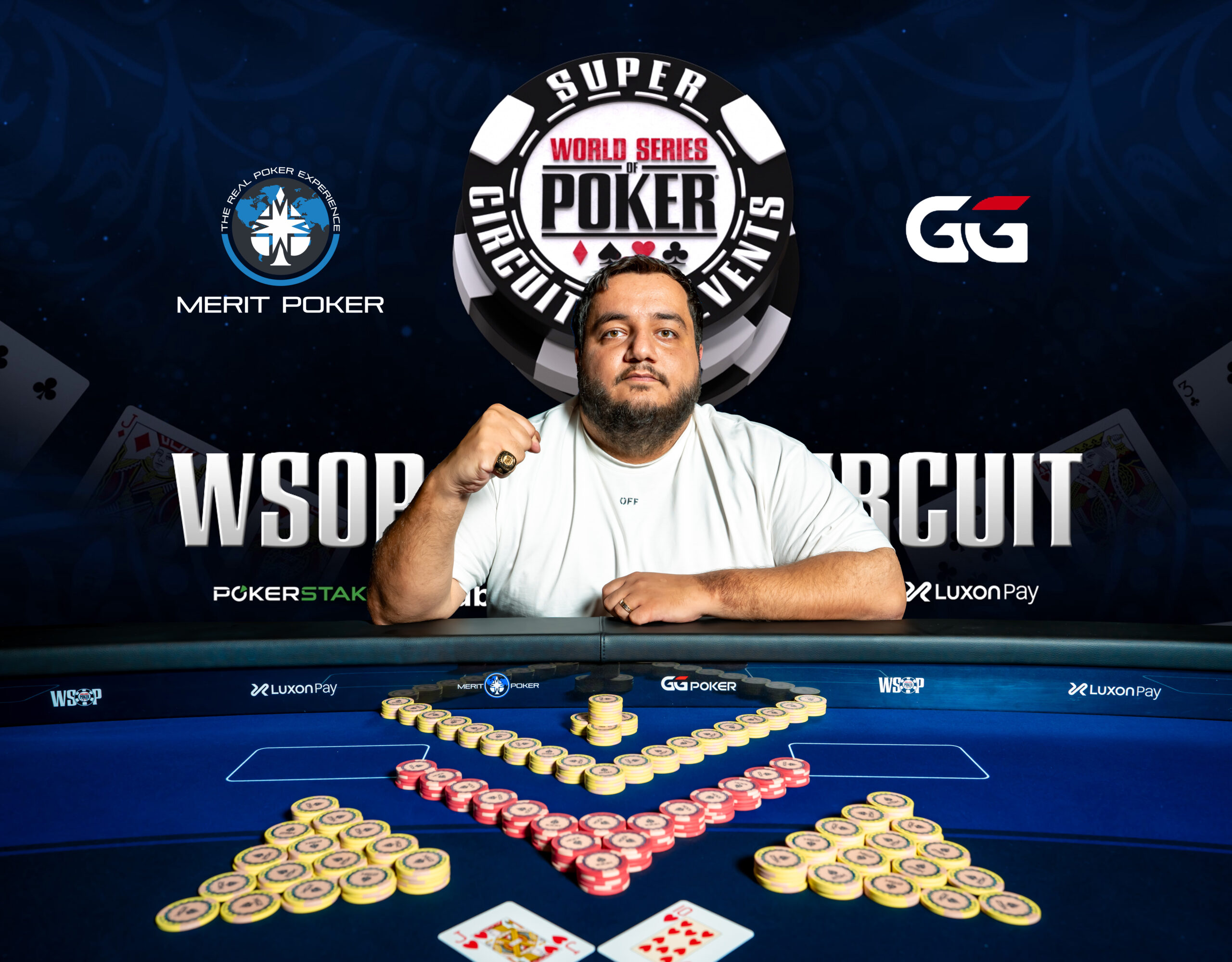 GIIA IAKOBISHVILI – CHAMPION OF THE FIRST $1650 TOURNAMENT AT THE WSOP SUPER CIRCUIT